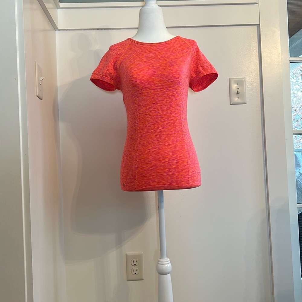 Athleta Girl Coral Short Sleeve Tee size 12